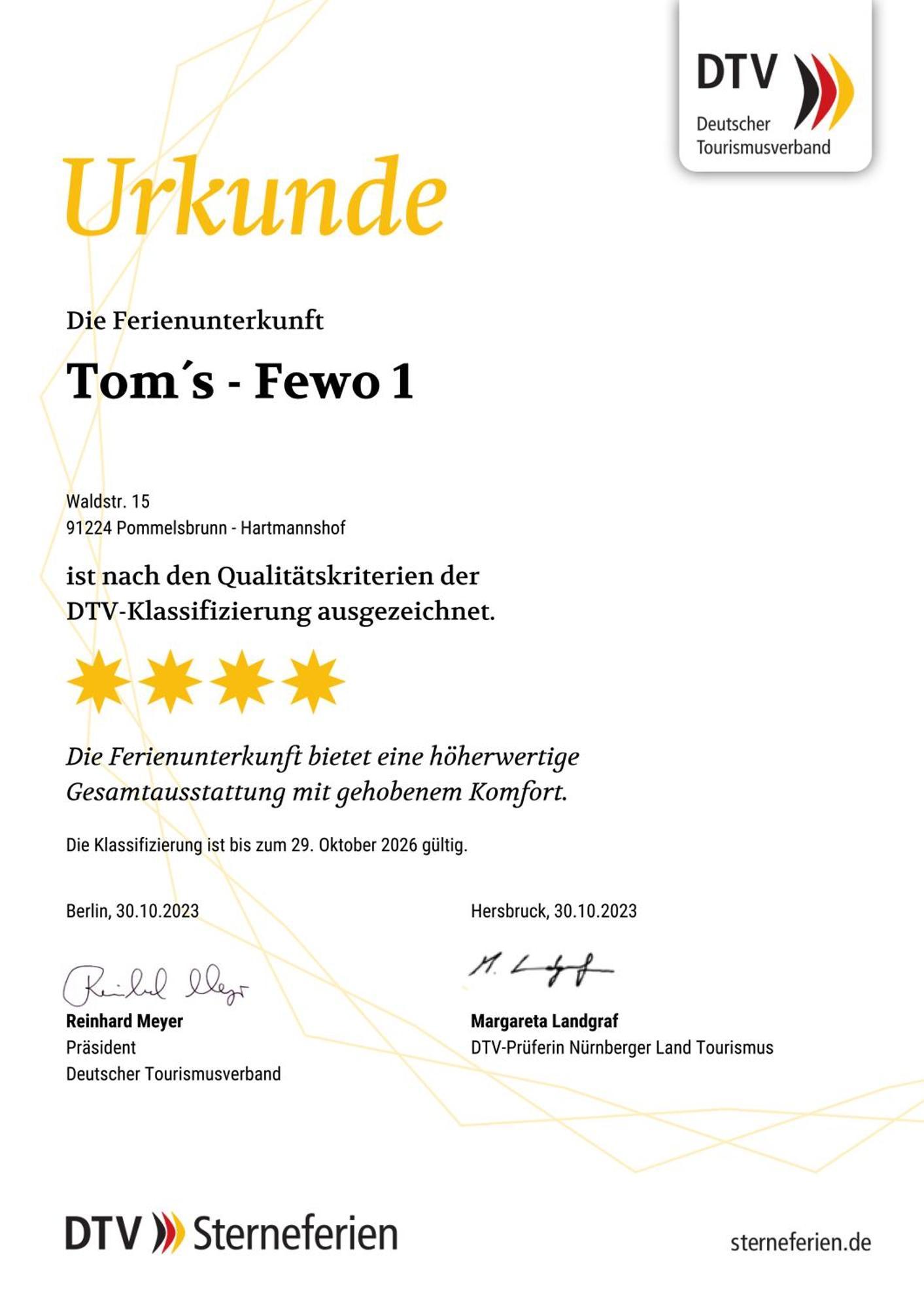 Tom'S Fewo 폼멜스브룬 외부 사진